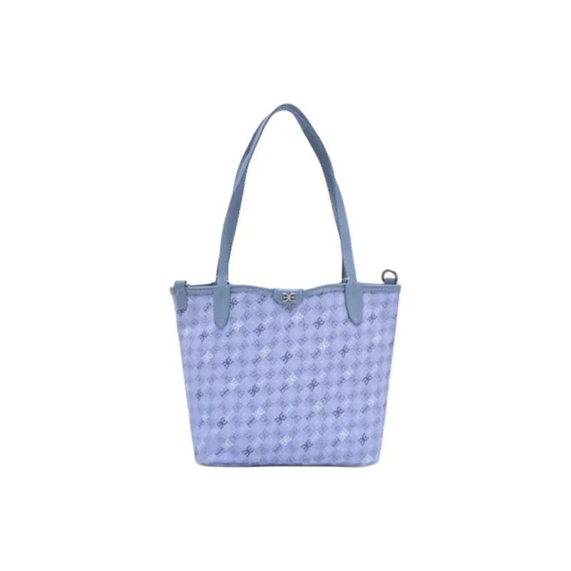 SAM EDELMAN Fabric Tote Bag, Shopping Bag, Shoulder Bag Medium Size Women's Multicolor-0