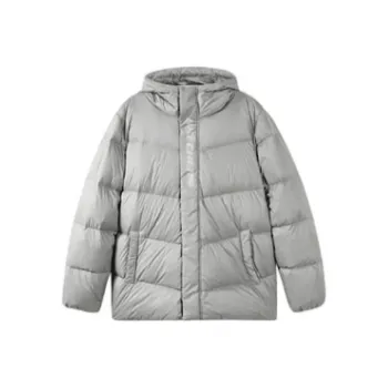 Skechers Down Jacket Unisex Alloy Gold