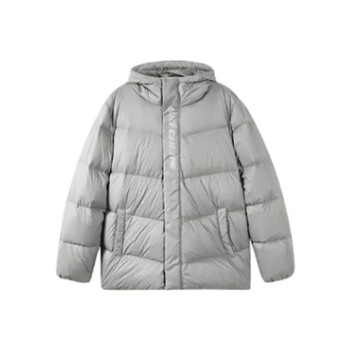 Skechers Down Jacket Unisex Alloy Gold-0