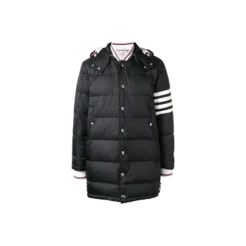 THOM BROWNE 4 Bar Padded Coat