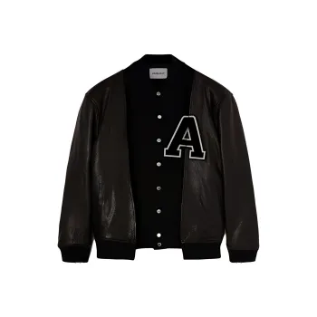 AMBUSH A Patch Varsity Jacket