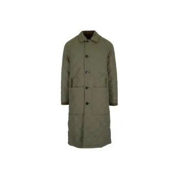 Burberry Coats Men's Army Green
