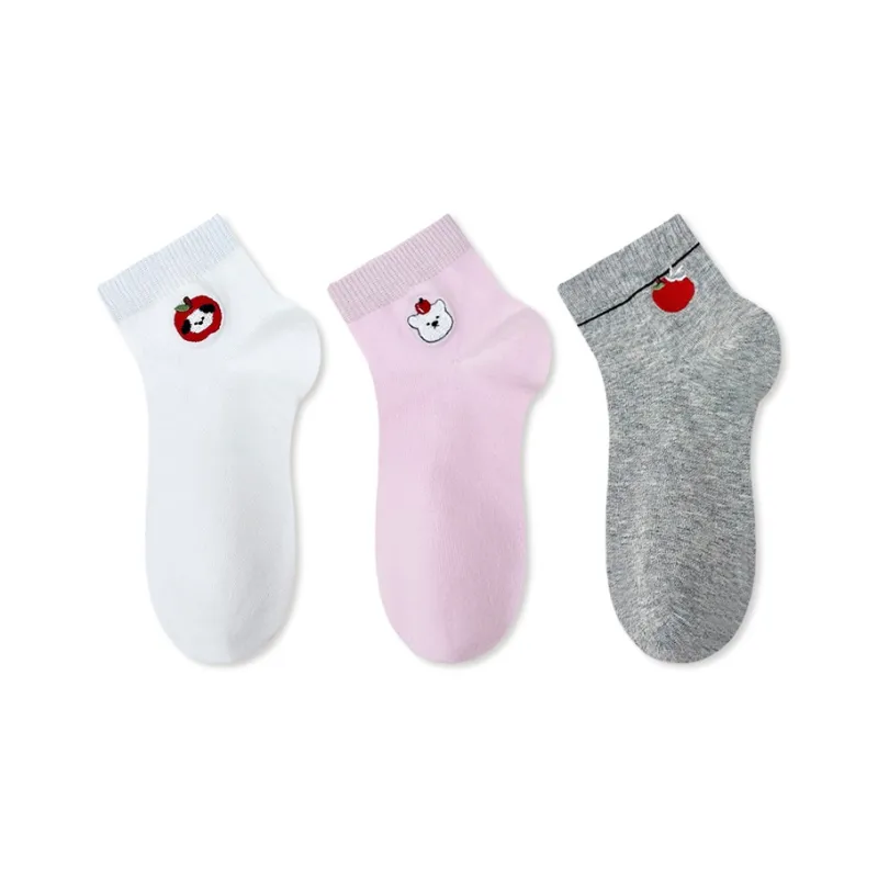 JIAZINI Ankle Socks Women's 3 Pack-0