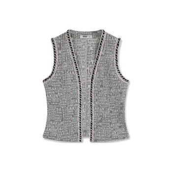 SAKUN Vests Unisex Gray