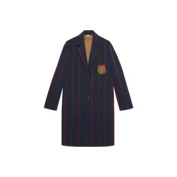GUCCI Long Crest Coat