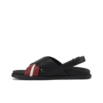 BALLY One Strap Sandals Men's Black