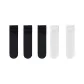 [5 Pack/Slip-Resistant No Tubes Falling]3 Pack Black+2 Pack White