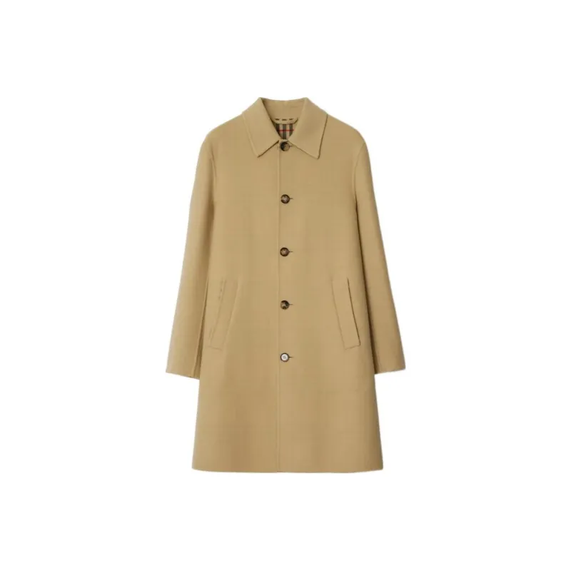 Burberry Coats Men Sand-0