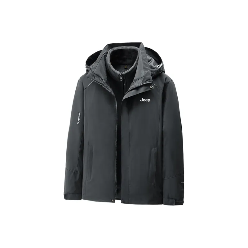 Jeep Urban Living/Travel/Commuting Waterproof And Windproof Windbreaker Jacket Unisex-8