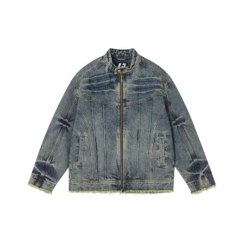 FORNINES Denim Jackets Unisex