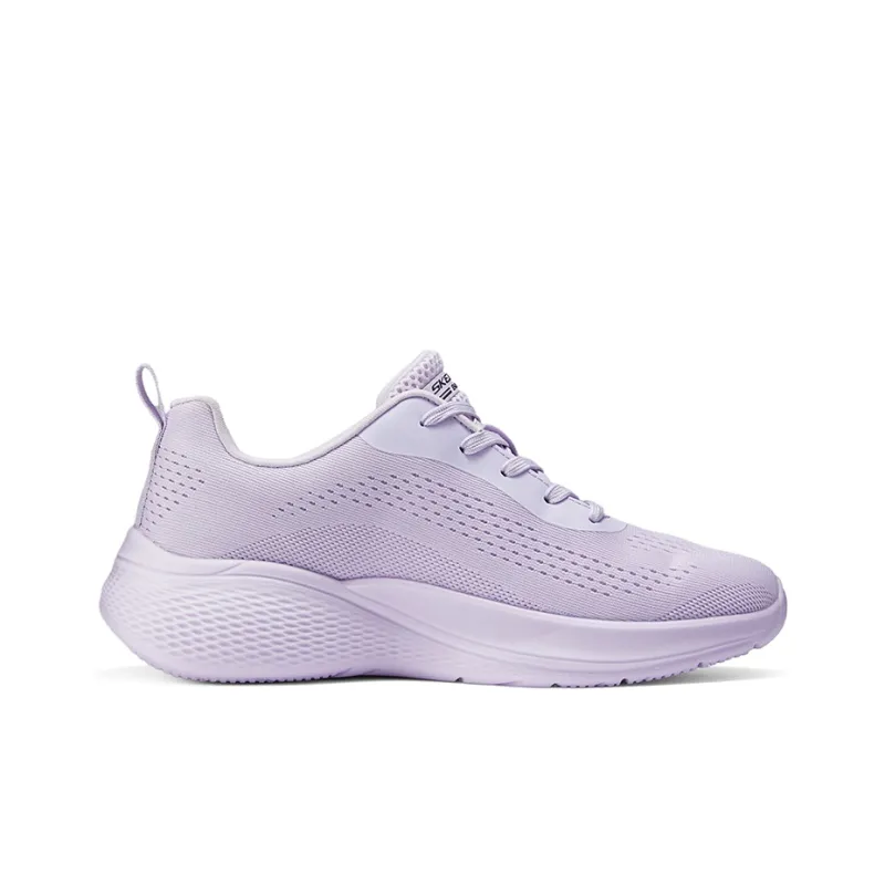 Skechers Bob's Cushioning Wear-Resistant Low-Top Running Shoes Women's Light Purple-1