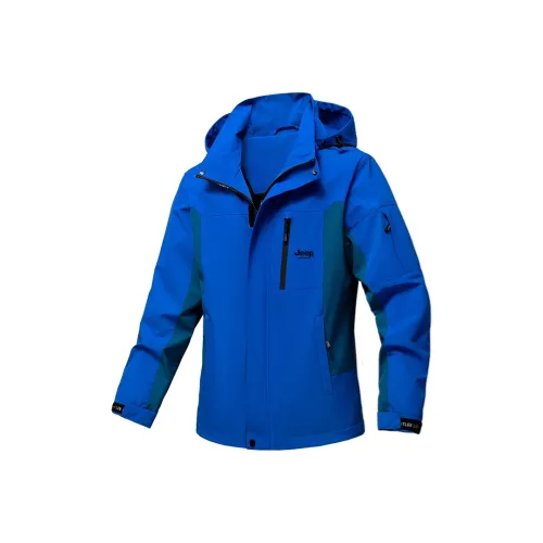 JEEP SPIRIT Water Resistant Windproof Wear Resistant Warm Cold Resistant Windbreaker Jacket Men's