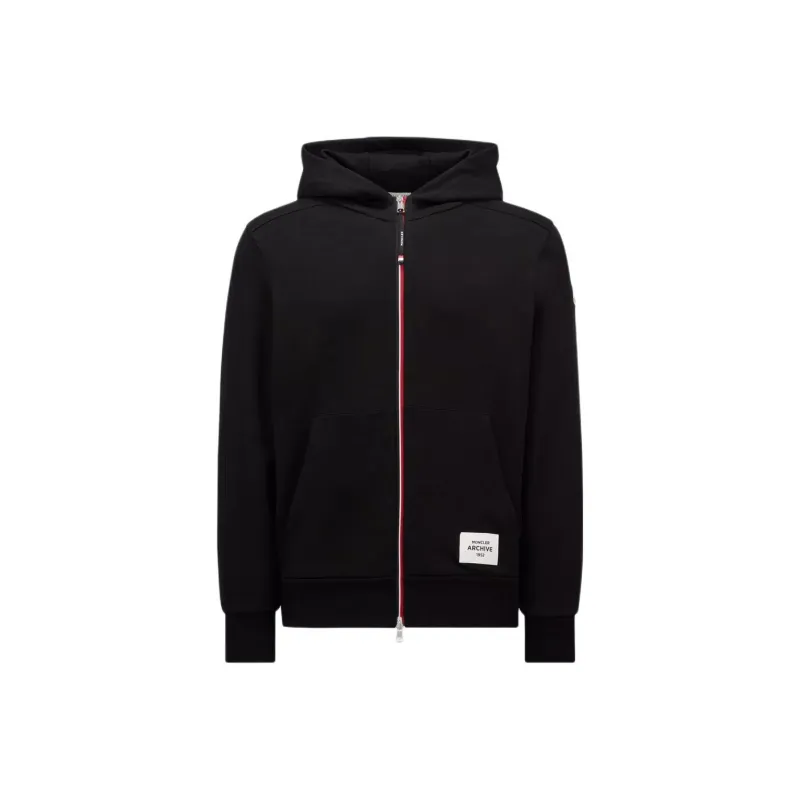 Moncler Appliqué logo Zipped Hoodie-0