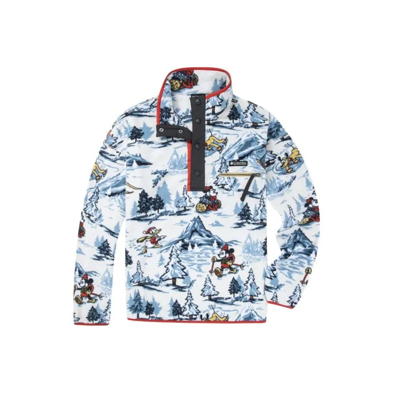 Disney X Columbia Velvet Jackets Men White-0