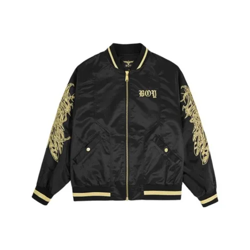 Boy London Baseball Jerseys Unisex Black