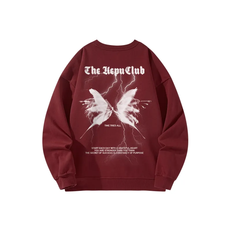 Kepu Sweatshirt Unisex White Pink-10