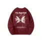 Burgundy-White