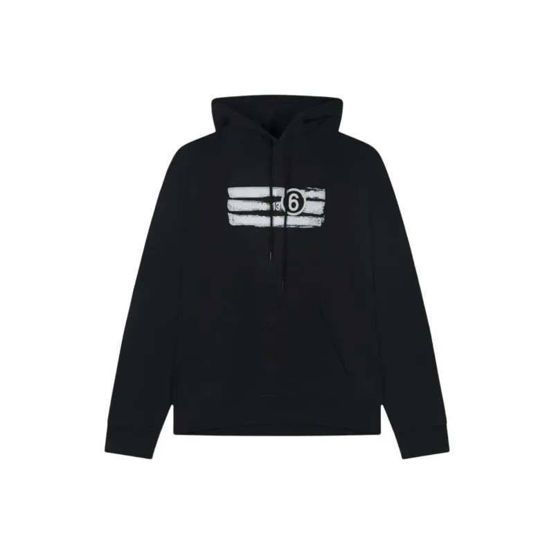 MM6 Maison Margiela Logo print Hoodie-0