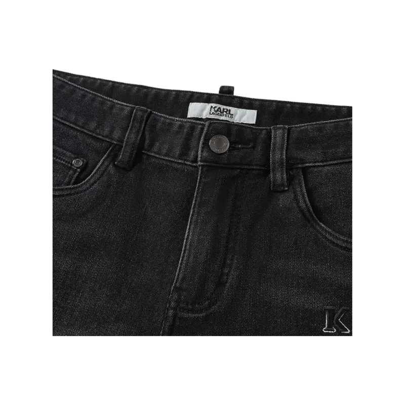 KARL LAGERFELD FW24 Jeans Men's Black-2