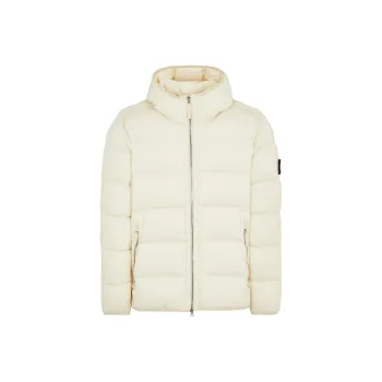 STONE ISLAND Compass Patch Zip Up Puffer Jacket