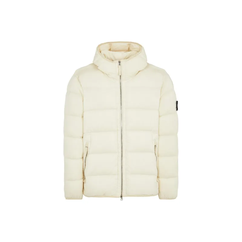 STONE ISLAND Compass Patch Zip Up Puffer Jacket-0