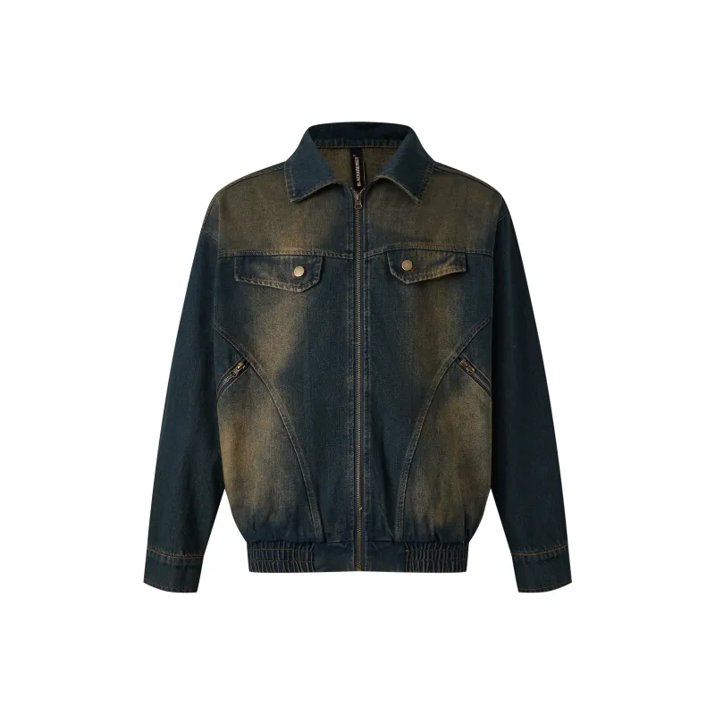 PEDLOR Denim Jacket Unisex Blue-0