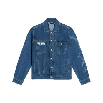 Dolly Noire Denim Jacket Men's Blue