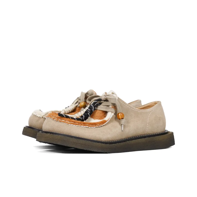 CROOKED CARD Cushioning, Abrasion Resistant, Slip Resistant Low Top Casual Shoes Unisex Apricot-3