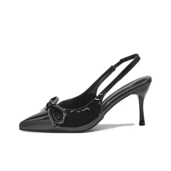 Dawei's House High Heels Women's Bowknot Box