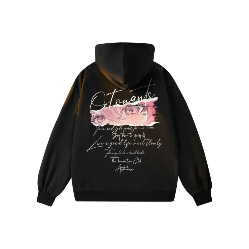 Small Columns Under The Sea Hoodie Unisex-22