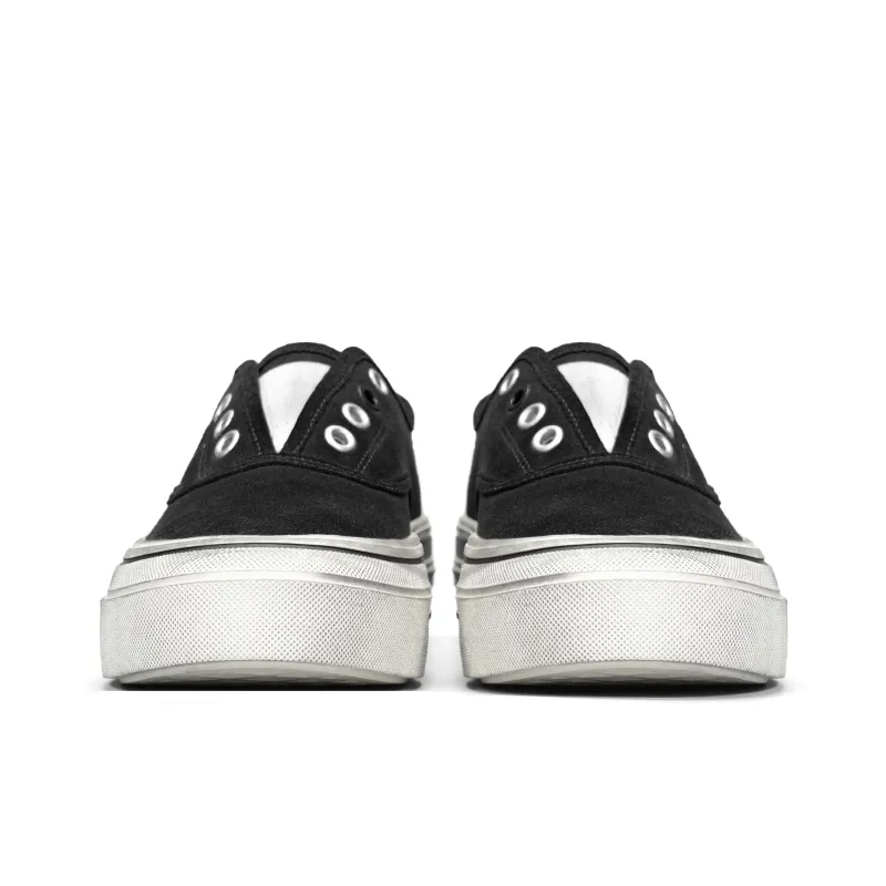 CROOKED CARD Slip Resistant Height Increasing Abrasion Resistant Low Top Skateboard Shoes Women's-18