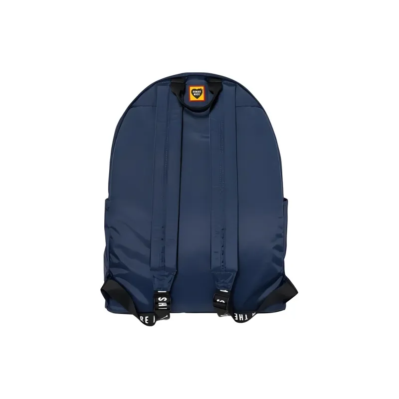 HUMAN MADE Nylon Backpack Unisex Marine Blue-2