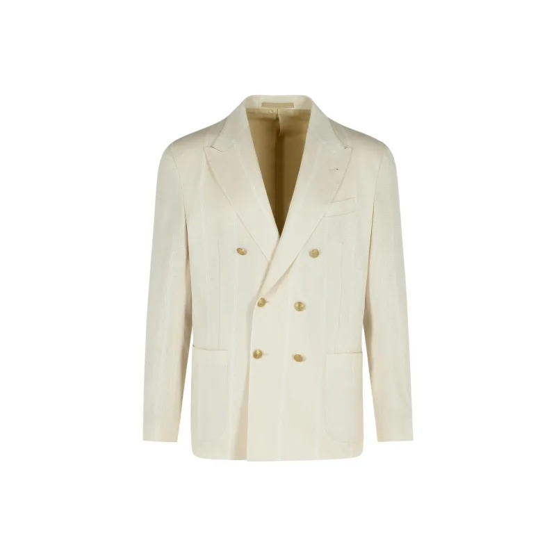 Eleventy Striped Blazer-0