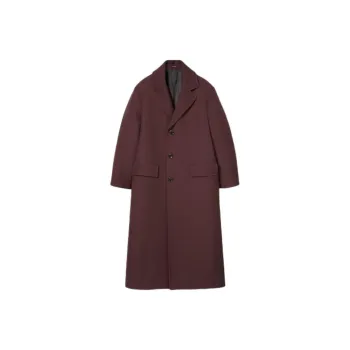 GUCCI Coats Men Burgundy