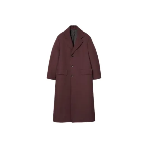 GUCCI Coats Men Burgundy