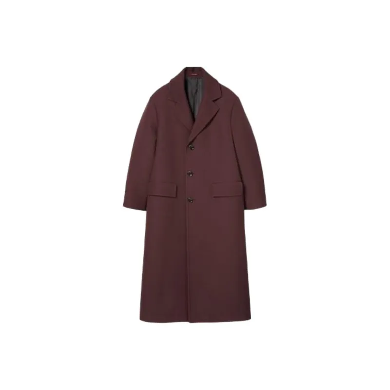 GUCCI Coats Men Burgundy-0