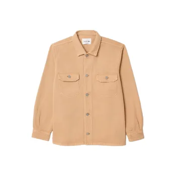 LACOSTE Denim Jacket Men's Khaki