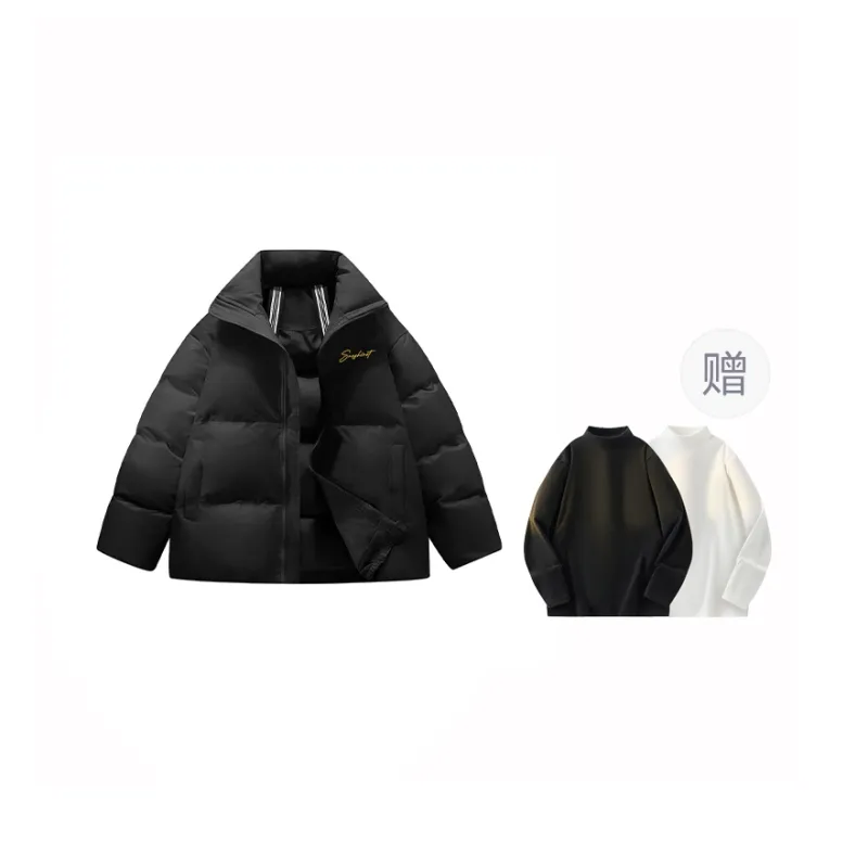 YAYA Down Jacket Unisex Pink White-24