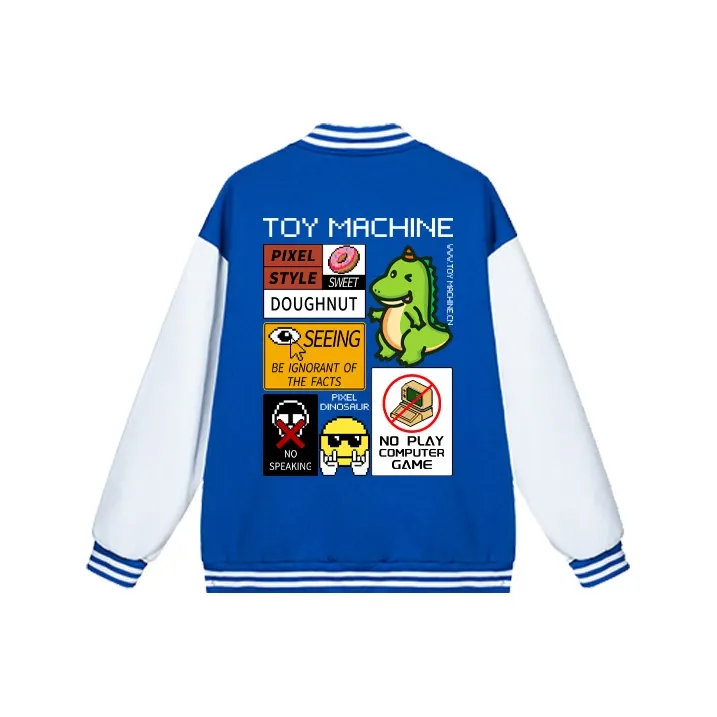 Toy Machine Baseball Jerseys Unisex-5