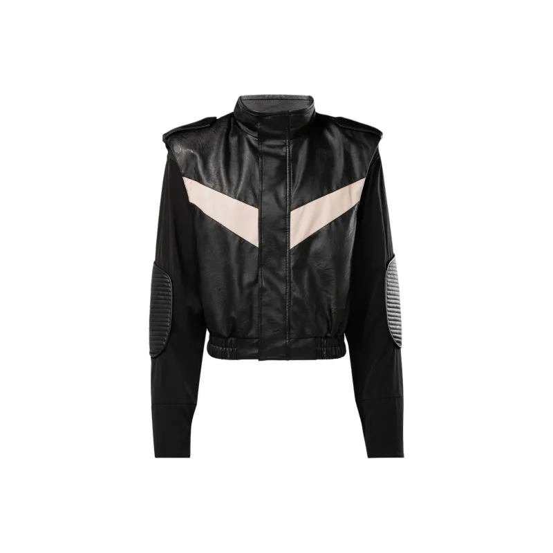 Reebok Vector Panelled Biker Jacket-0