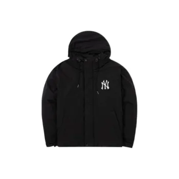 MLB FW22 Down Jacket Cropped Unisex Black