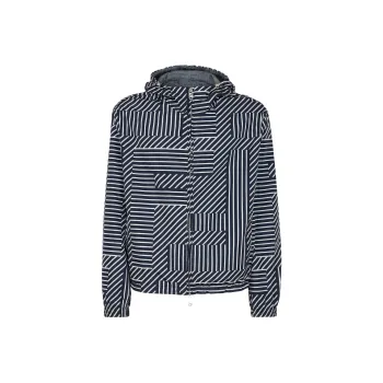 FENDI Puffer Jackets Men Blue