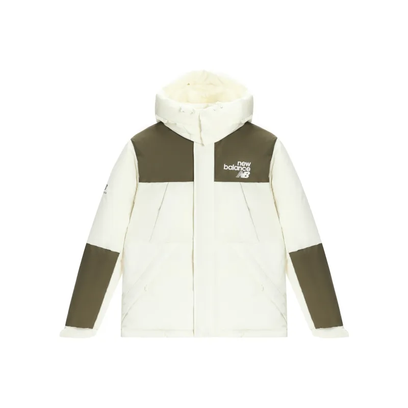 New Balance Down Jackets Unisex White-0