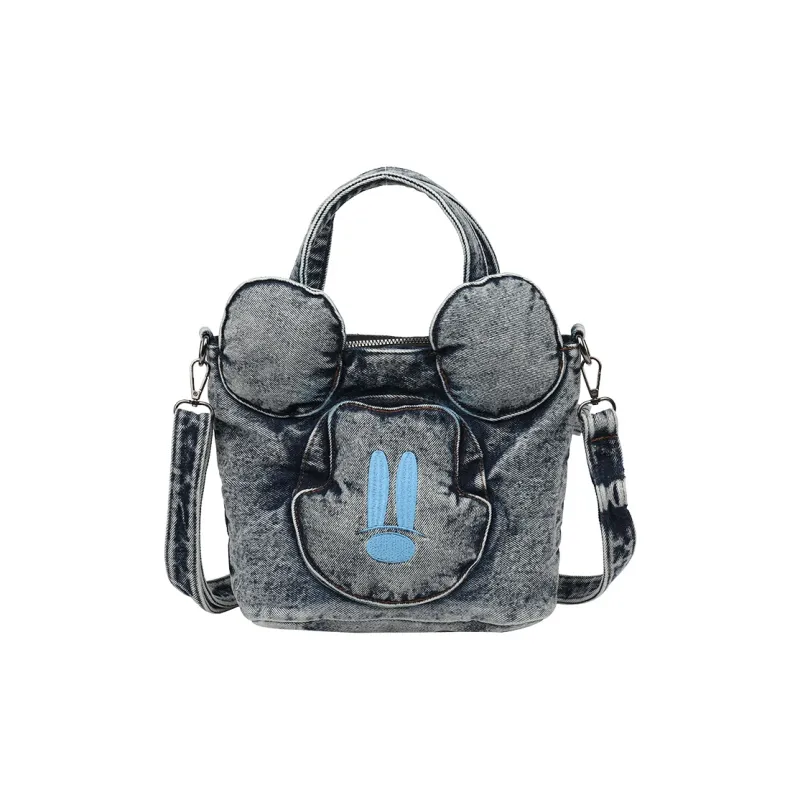 Wenpercy Denim Shoulder Bag, Crossbody Bag, Handbag Women's Multicolor-6