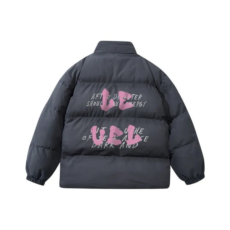 LEVEL RELAX Series Puffer Jacket Unisex-17