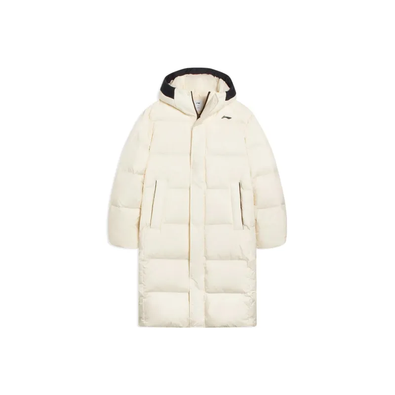 LiNing Fitness Series Down Jacket Men's Swan White-0
