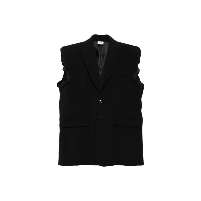 Vetements Deconstructed Button-Up Vest-0