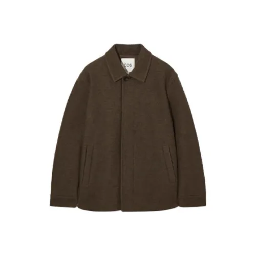 COS Jackets Men Brown