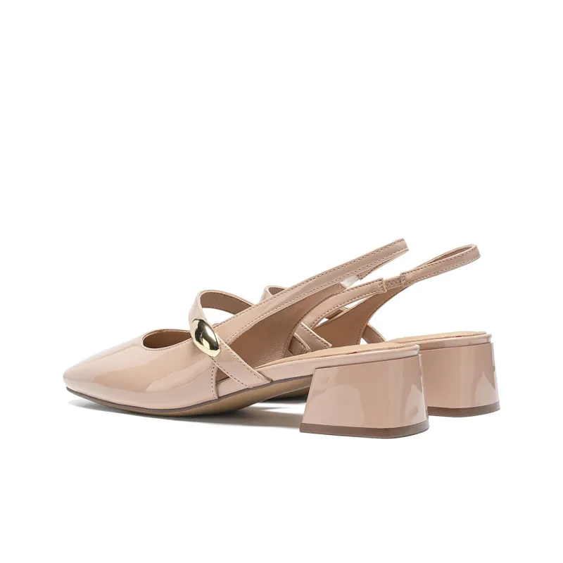EBLAN Block Heel High Heels Women's-2