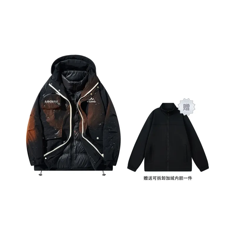 LEVEL RELAX Series Down Jacket Unisex-0